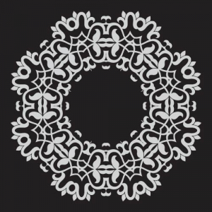 وکتور گل سفید